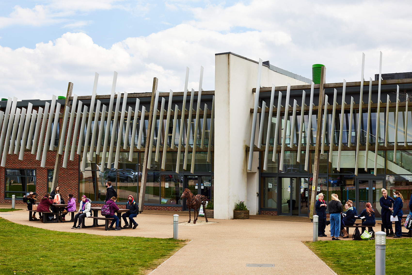 Outside image of the front of the wildlife park