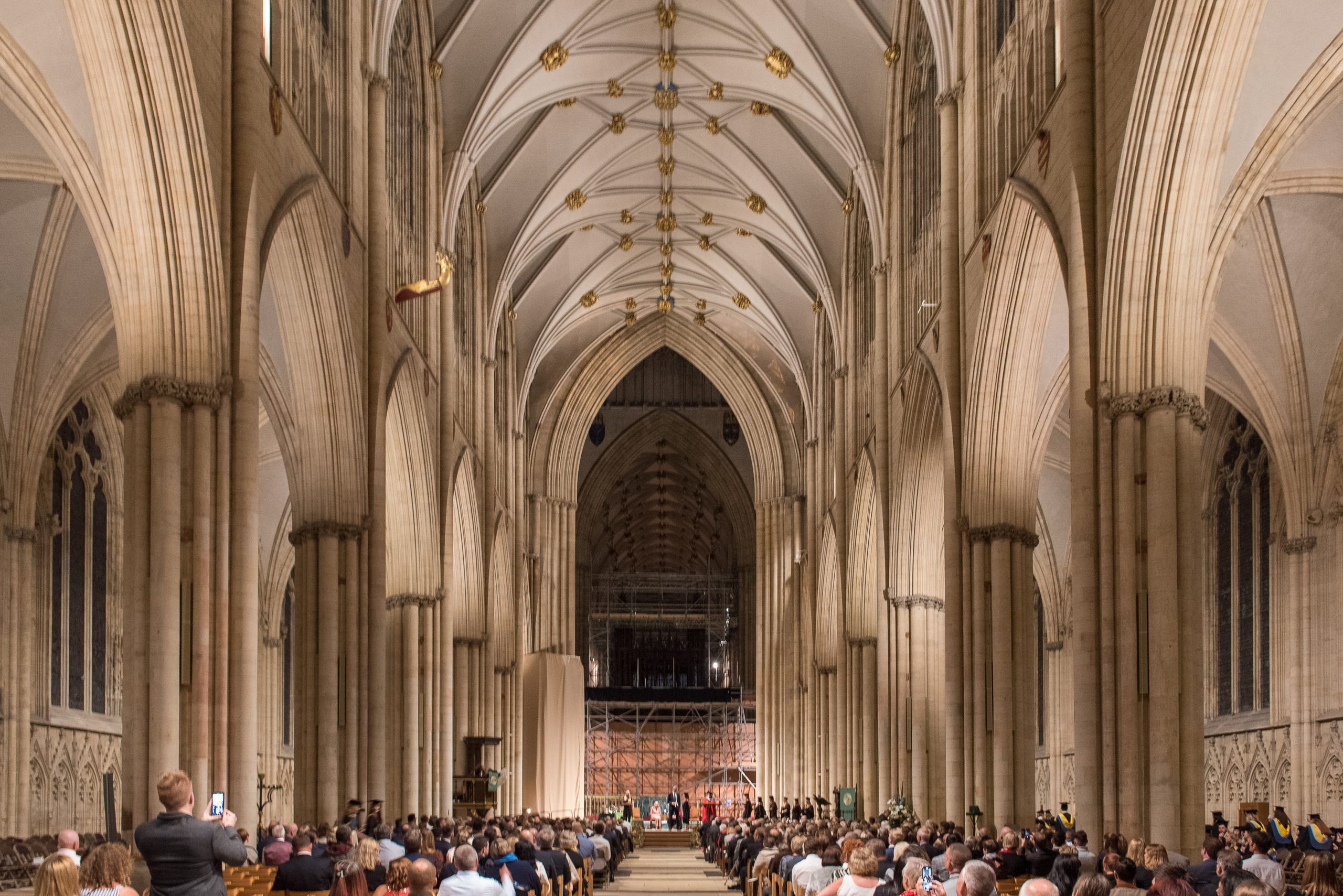 Graduation inside The Minster