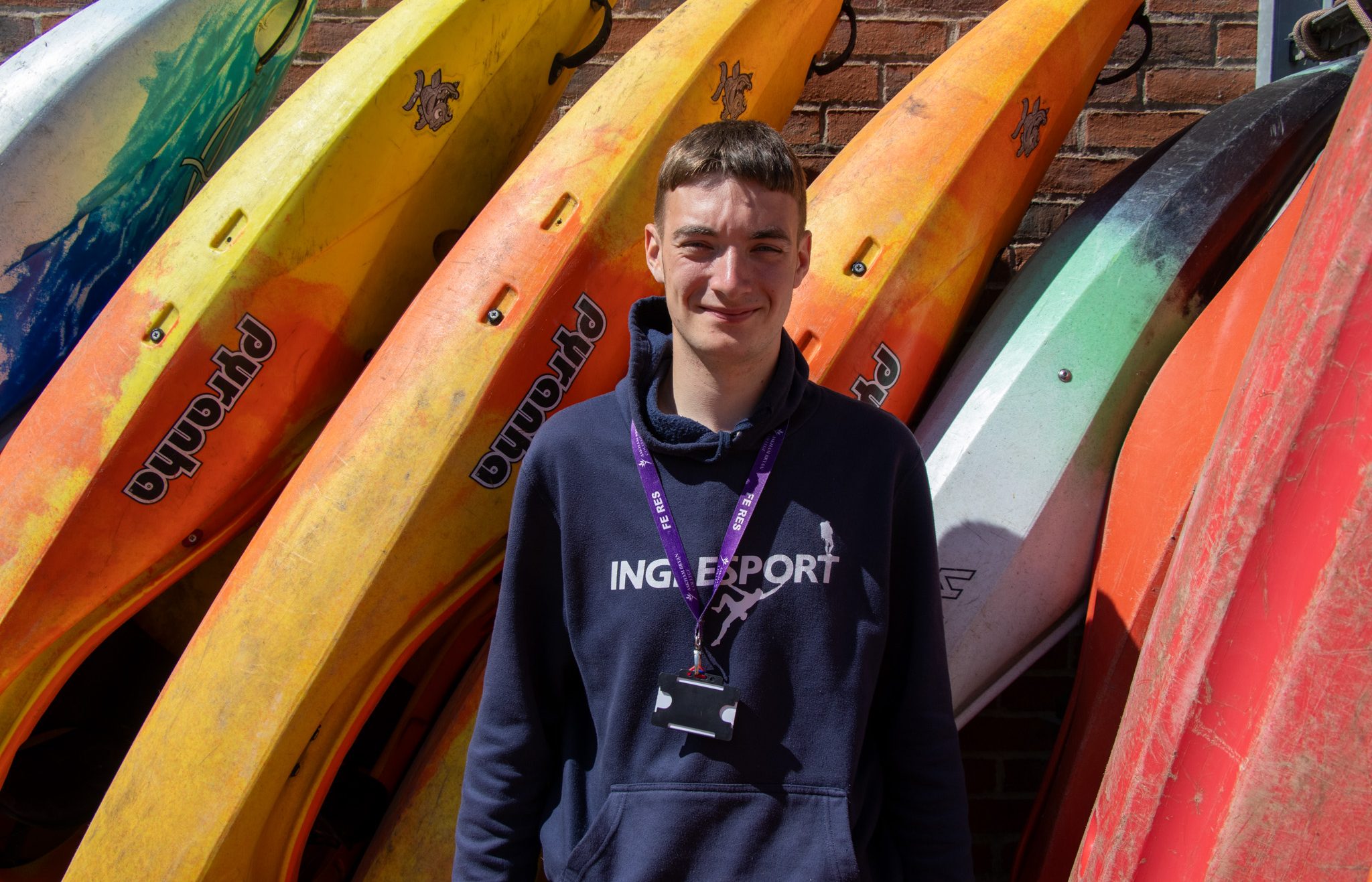Image of outdoor adventure sport student