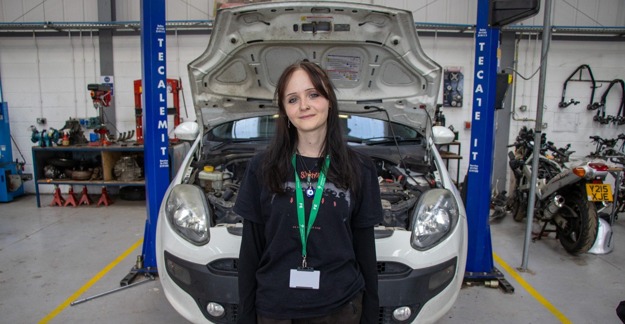 Image of a Motorsport student