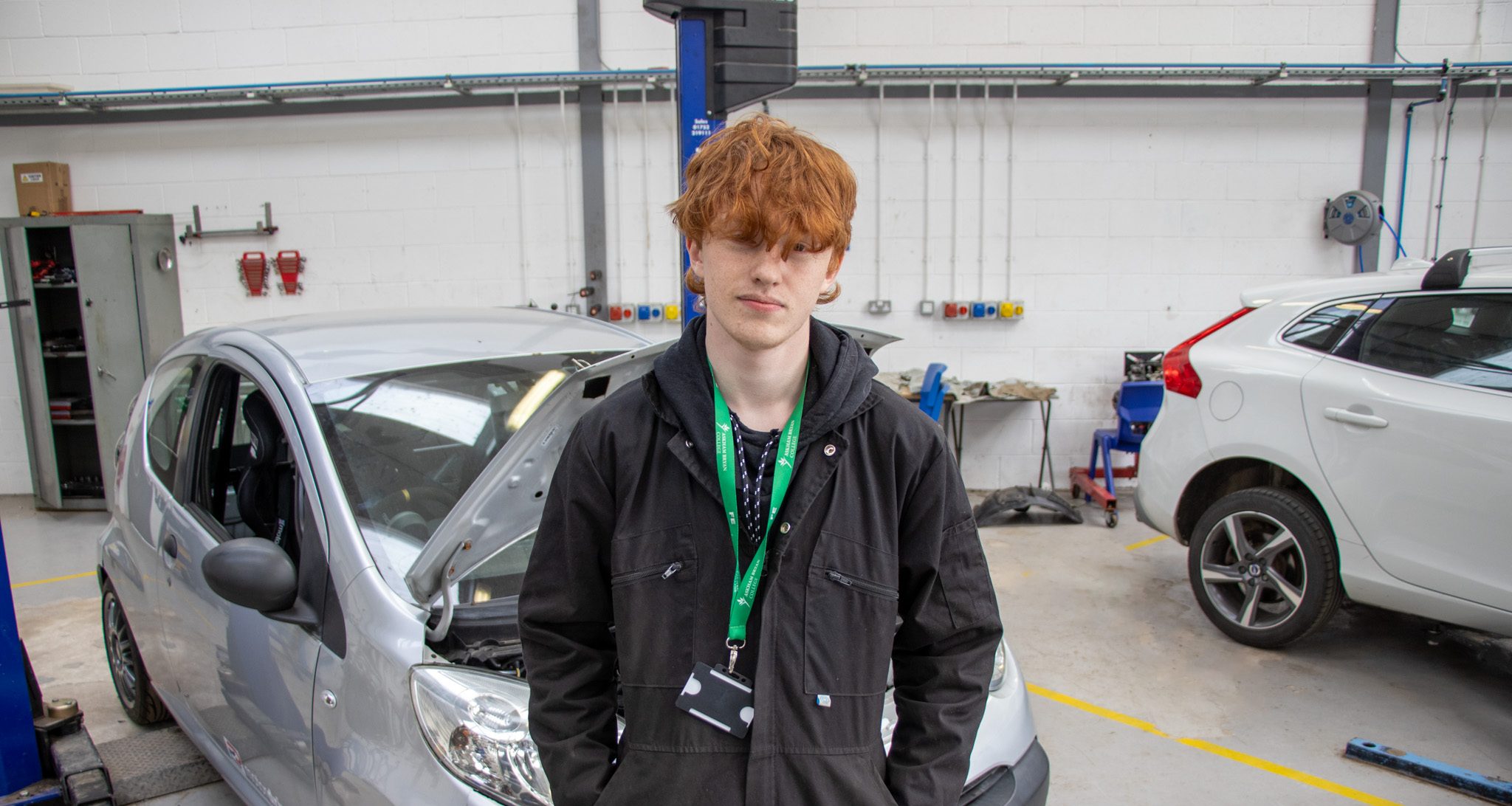 Image of a Motorsport student