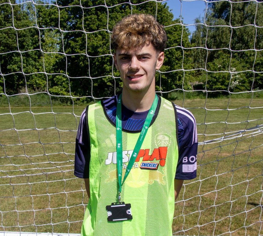 Image of a sports coaching student