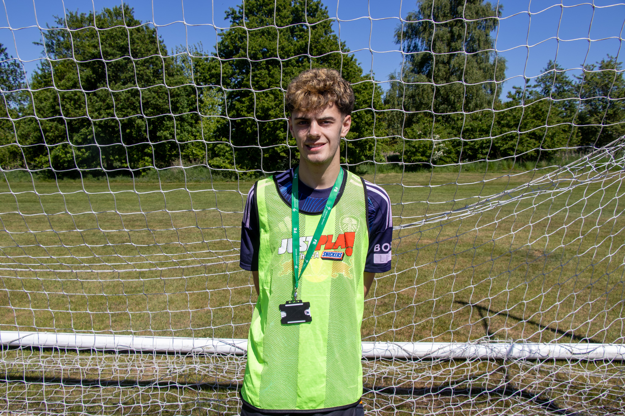 Image of a sports coaching student