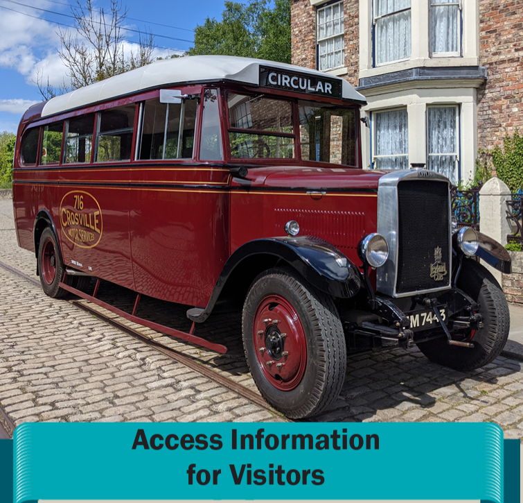 Accessible vintage bus.