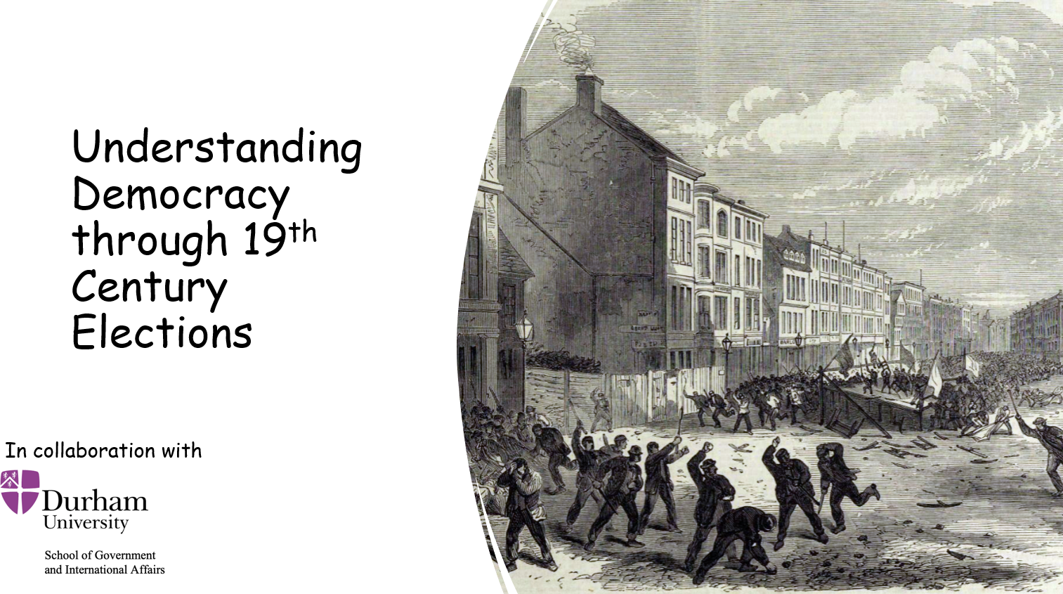 First slide of presentation.