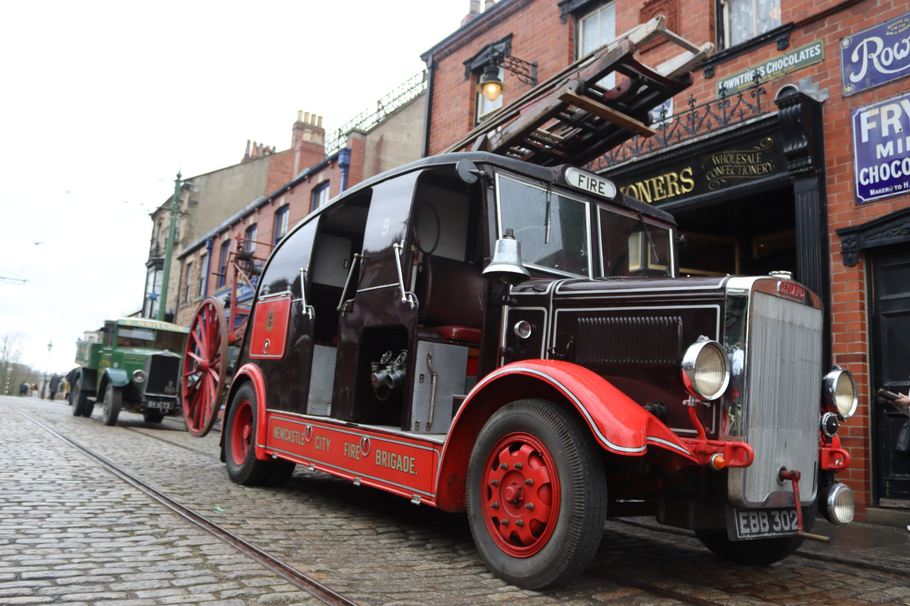 Vintage fire engine.