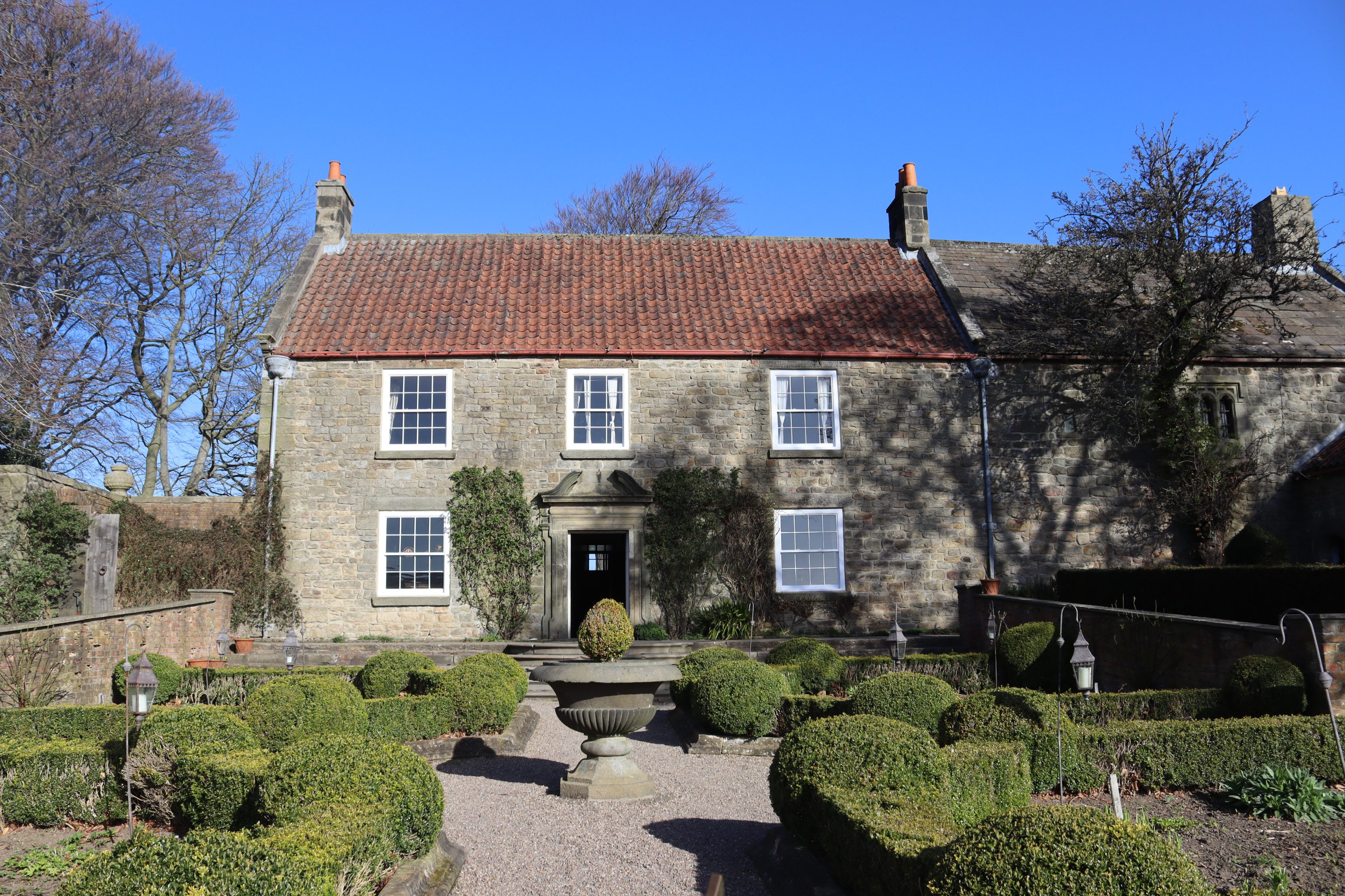 Front of Pockerley Old Hall house.