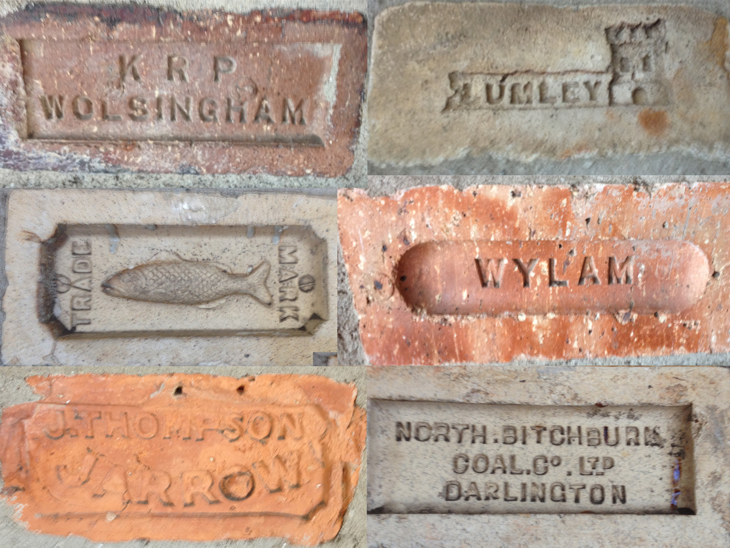 Tram stop bricks