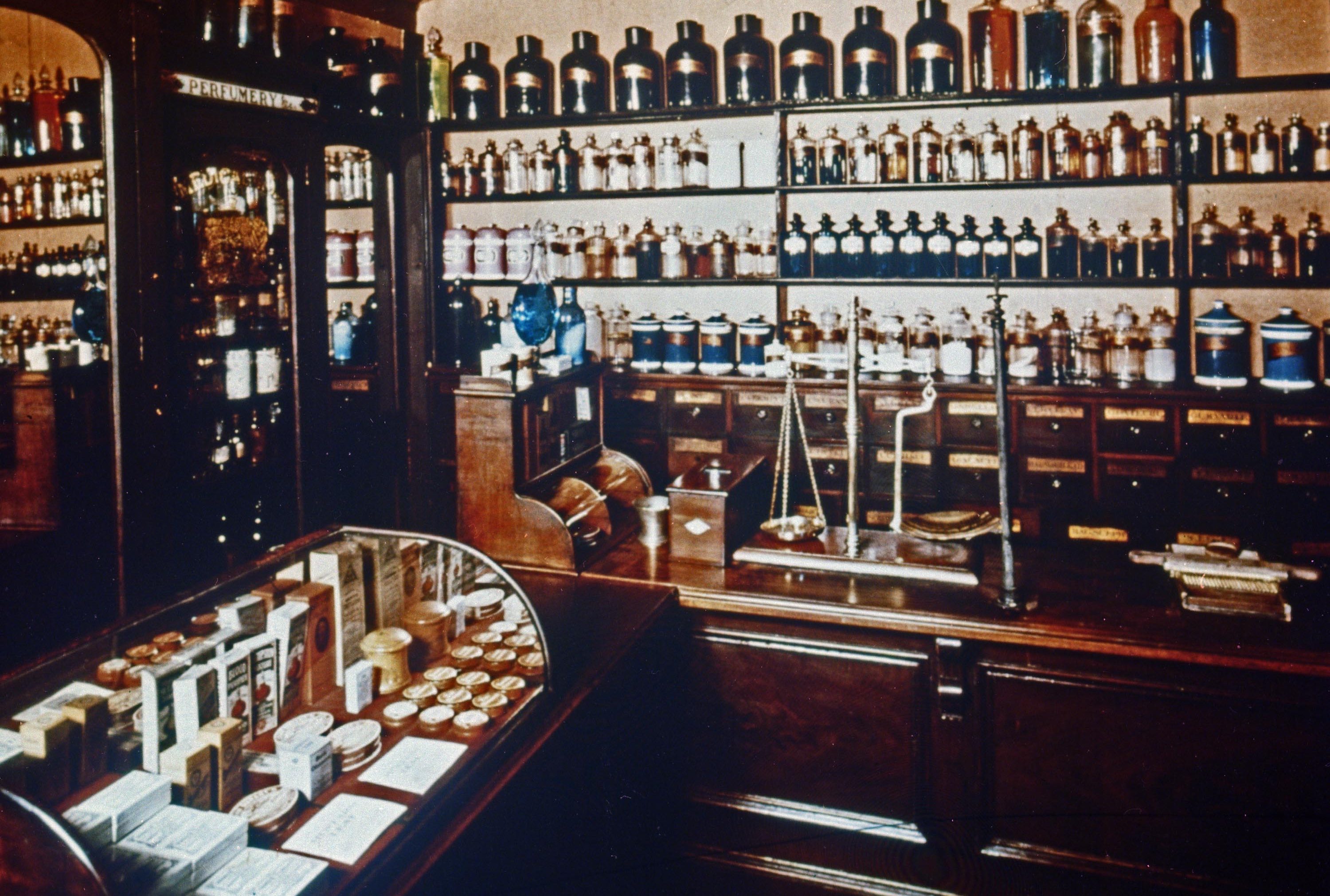 Chemist Shop display