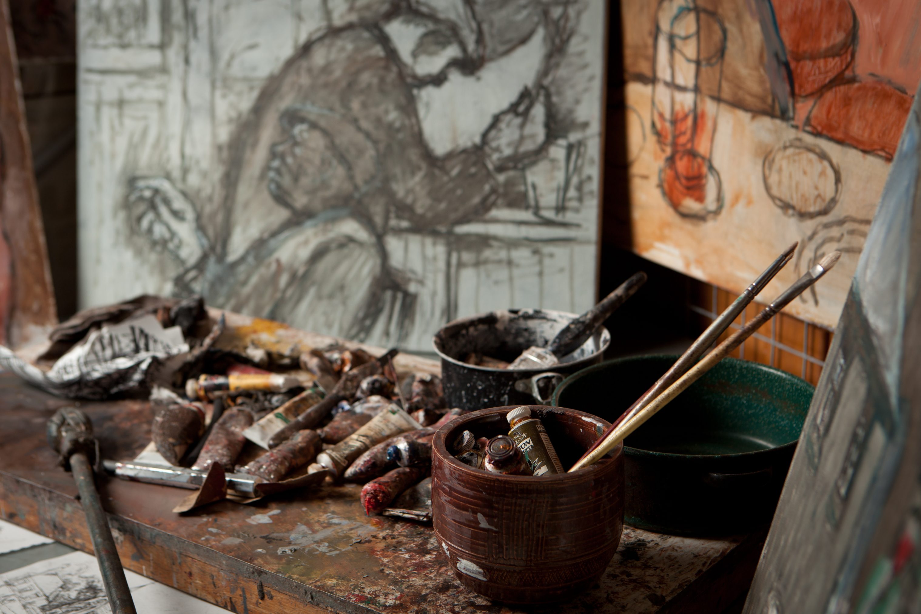 Norman Cornish paintings