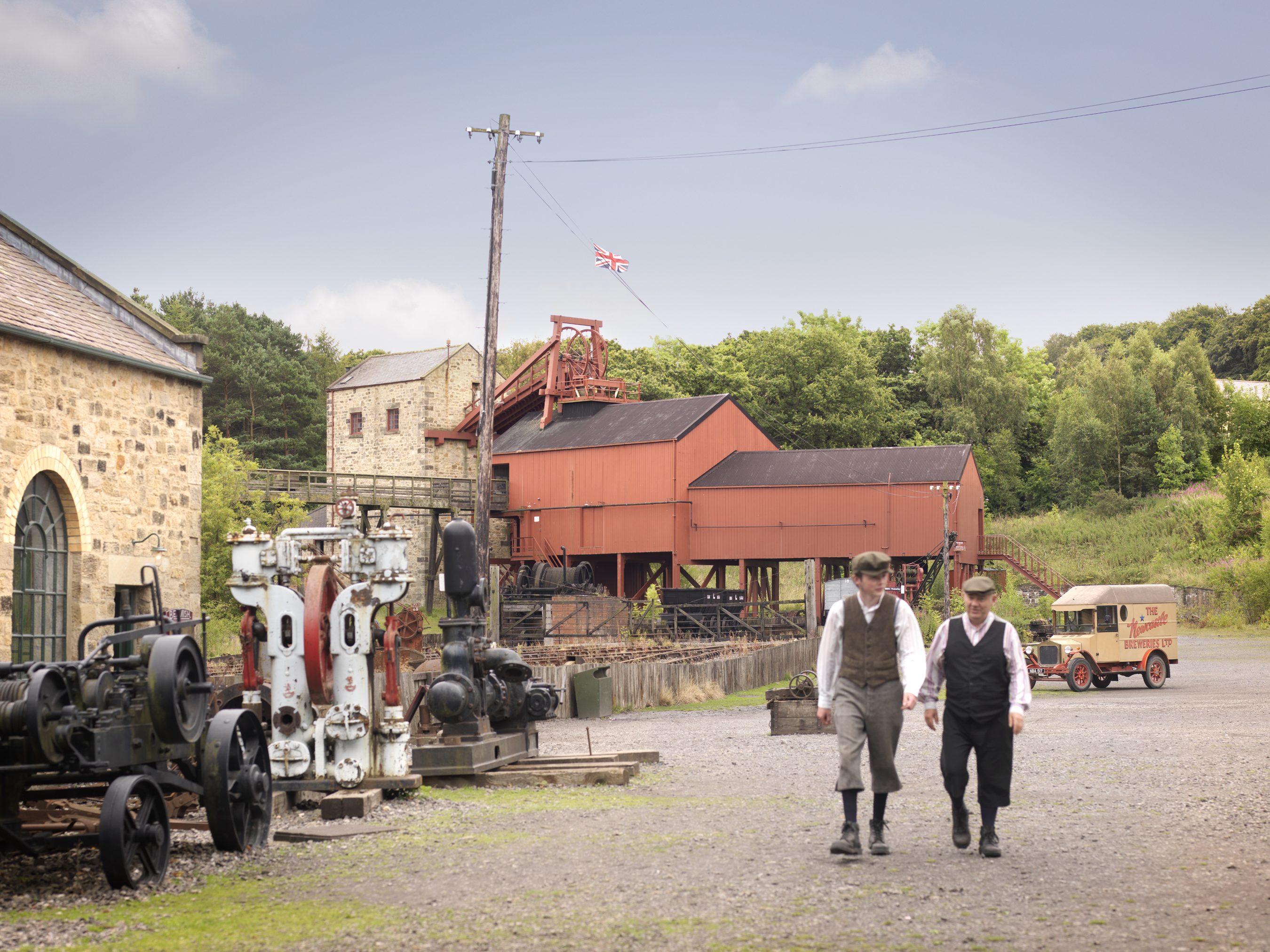 The colliery yard at Beamish