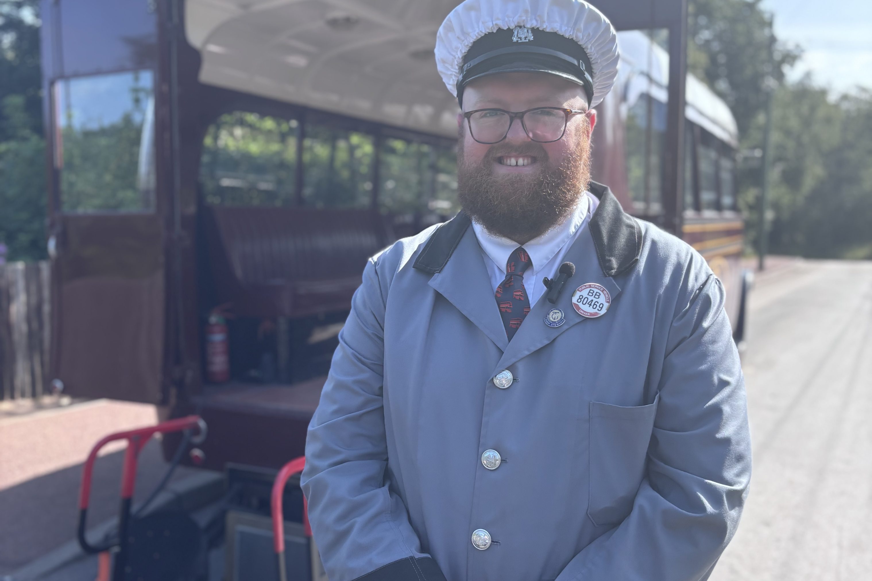 Bus Driver with Accessible Bus