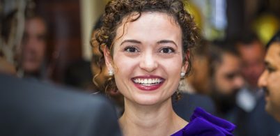 Associate Director Aurore Knight photographed at an Engineering Awards Ceremony,