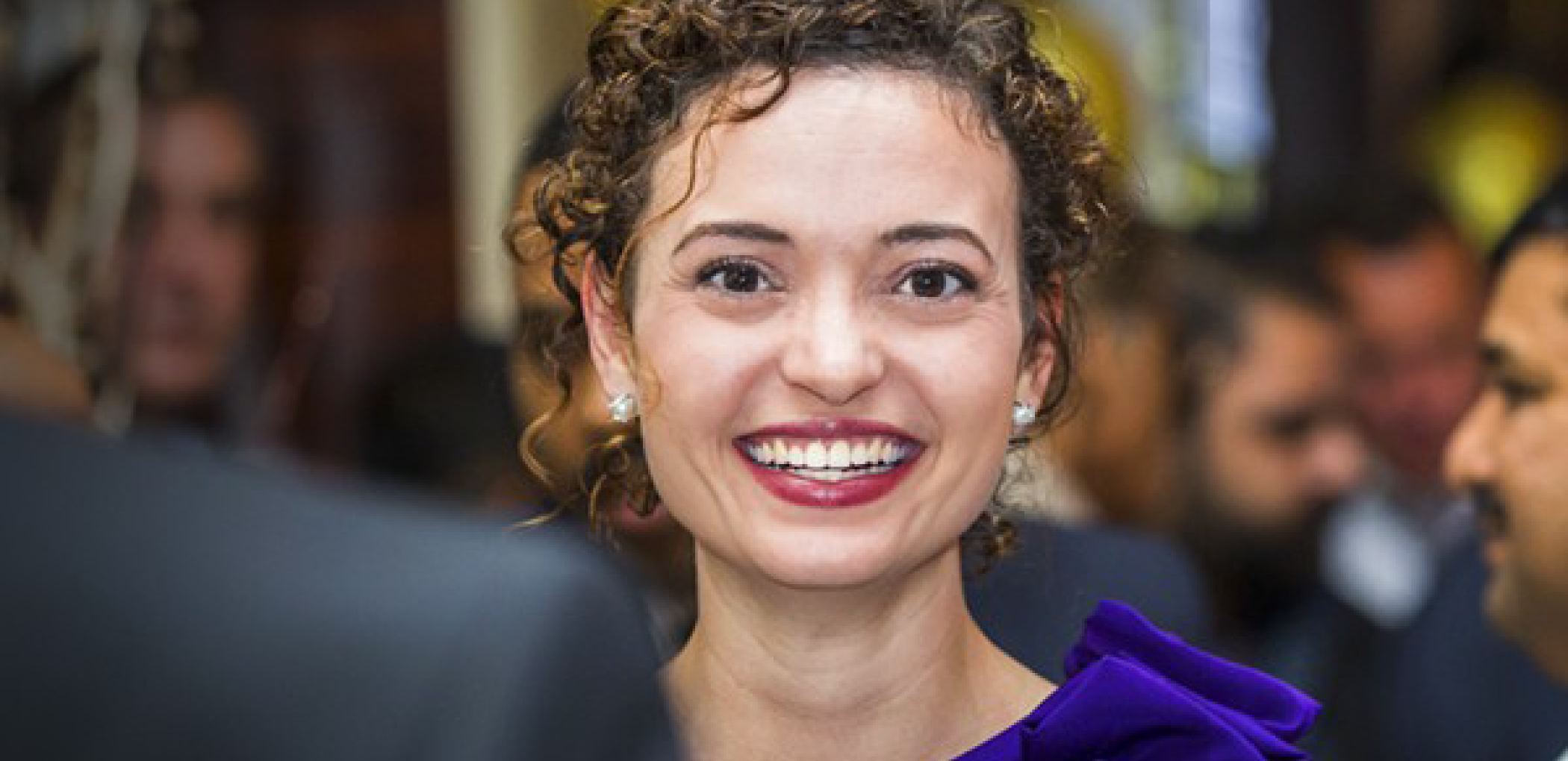 Associate Director Aurore Knight photographed at an Engineering Awards Ceremony,