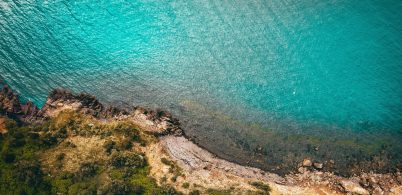 Aerial View of water Source for a data centre