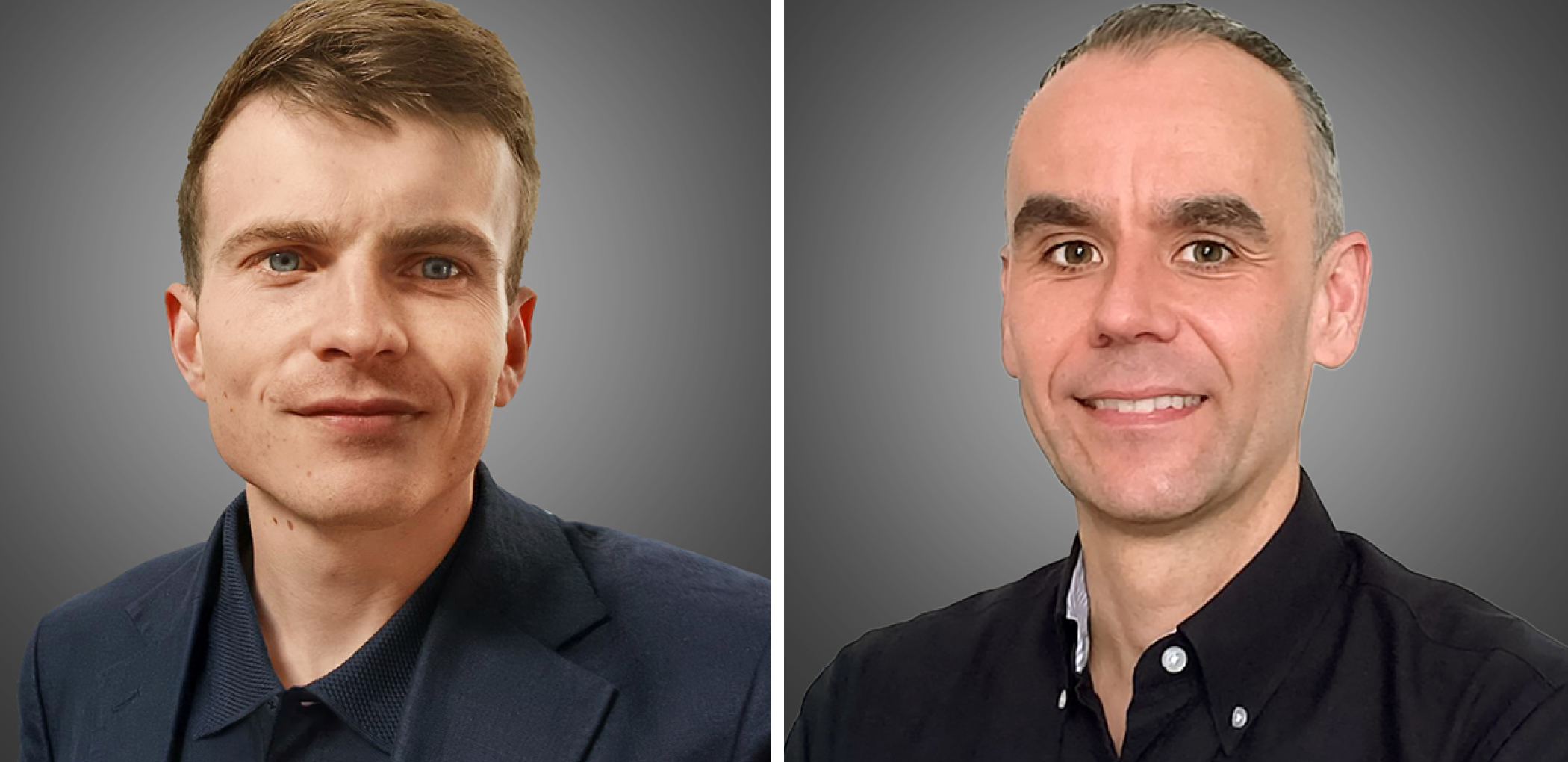 Charlie Bater CTO and Paul Cook Director Technology and Innovation Black & White Engineering