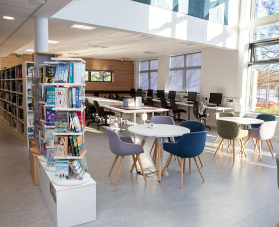 Library at Usk