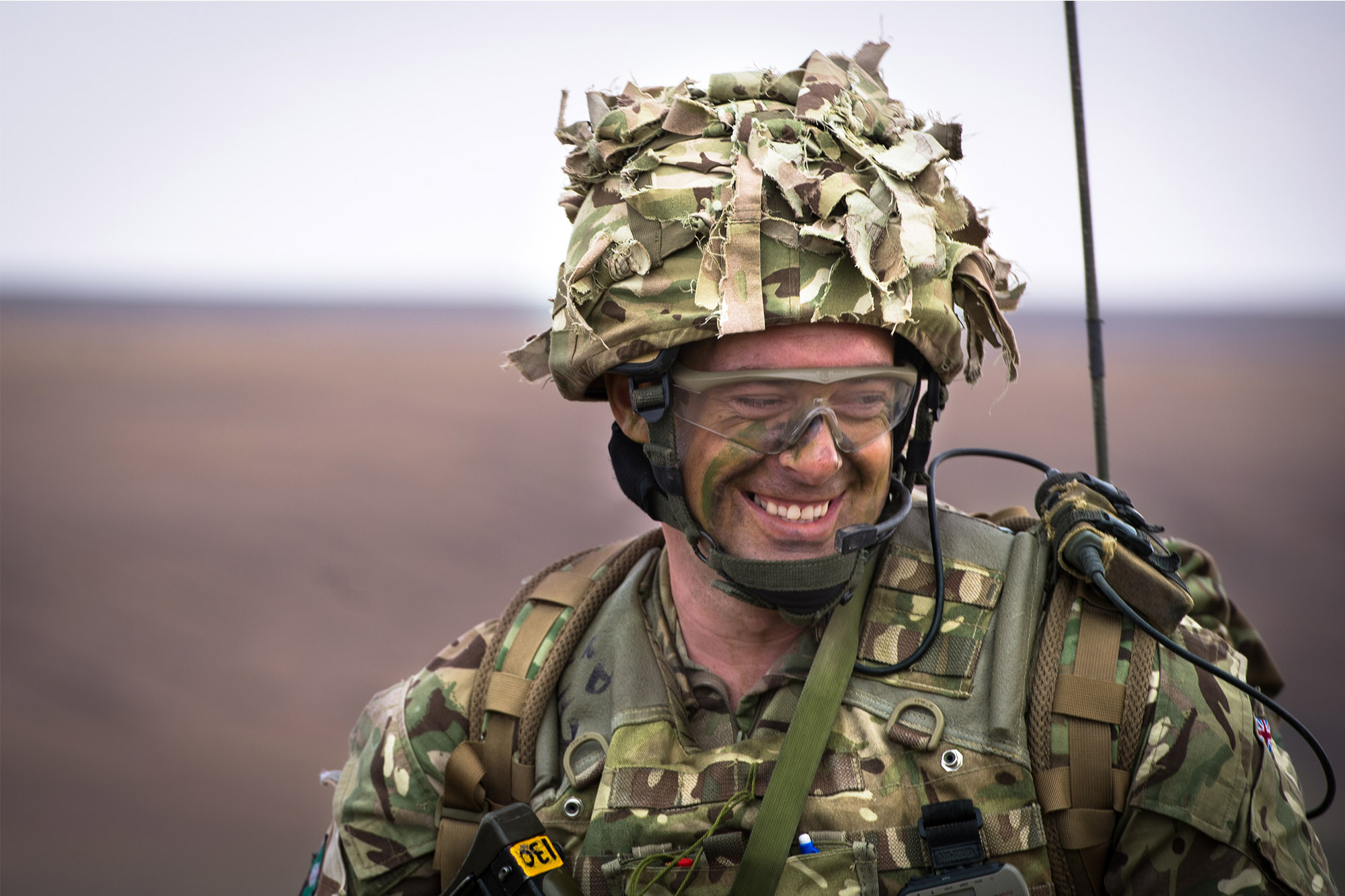 Soldier in uniform