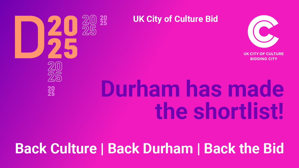 Durham has made the shortlist graphic