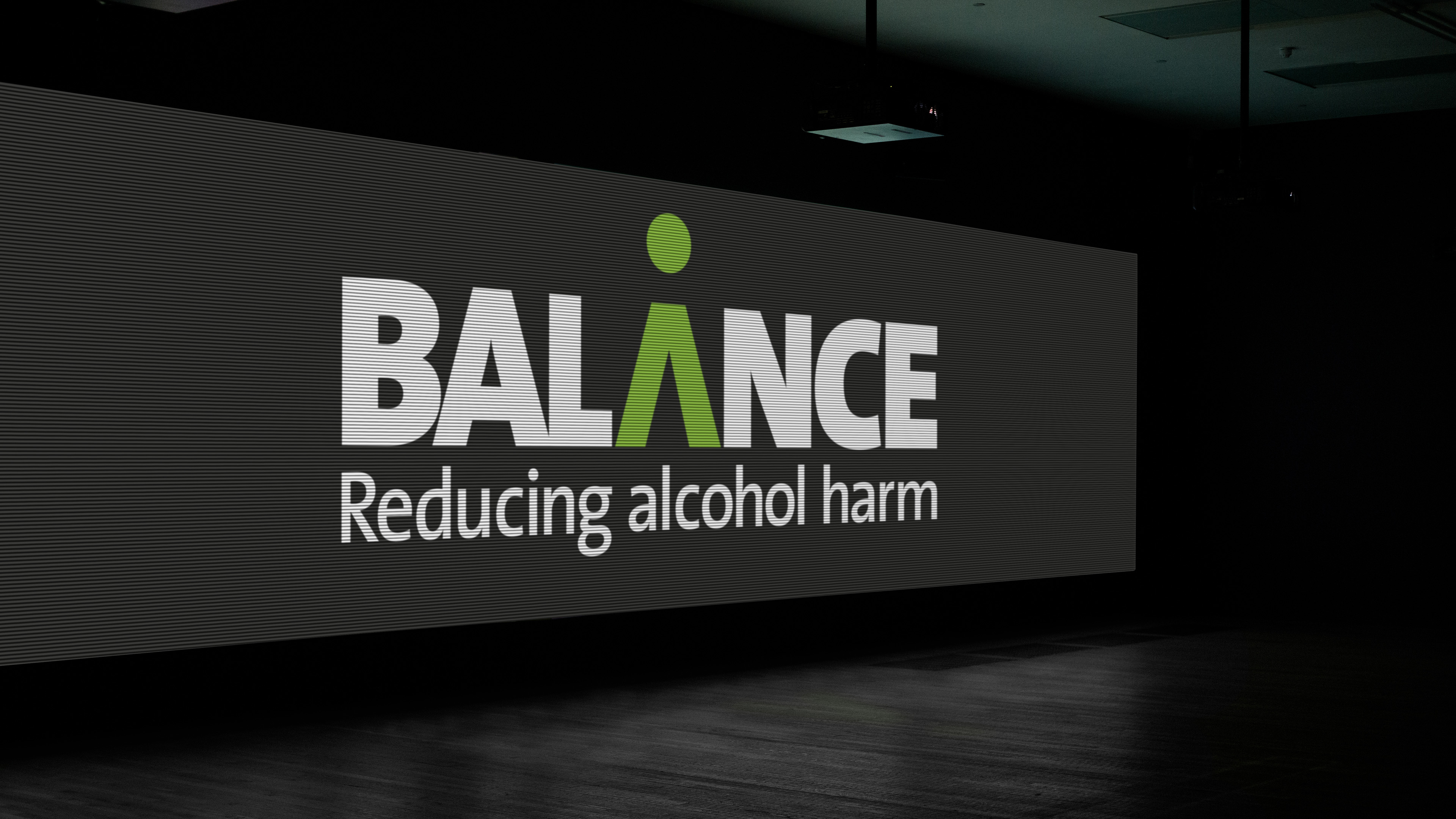 A black screen with white and green text.