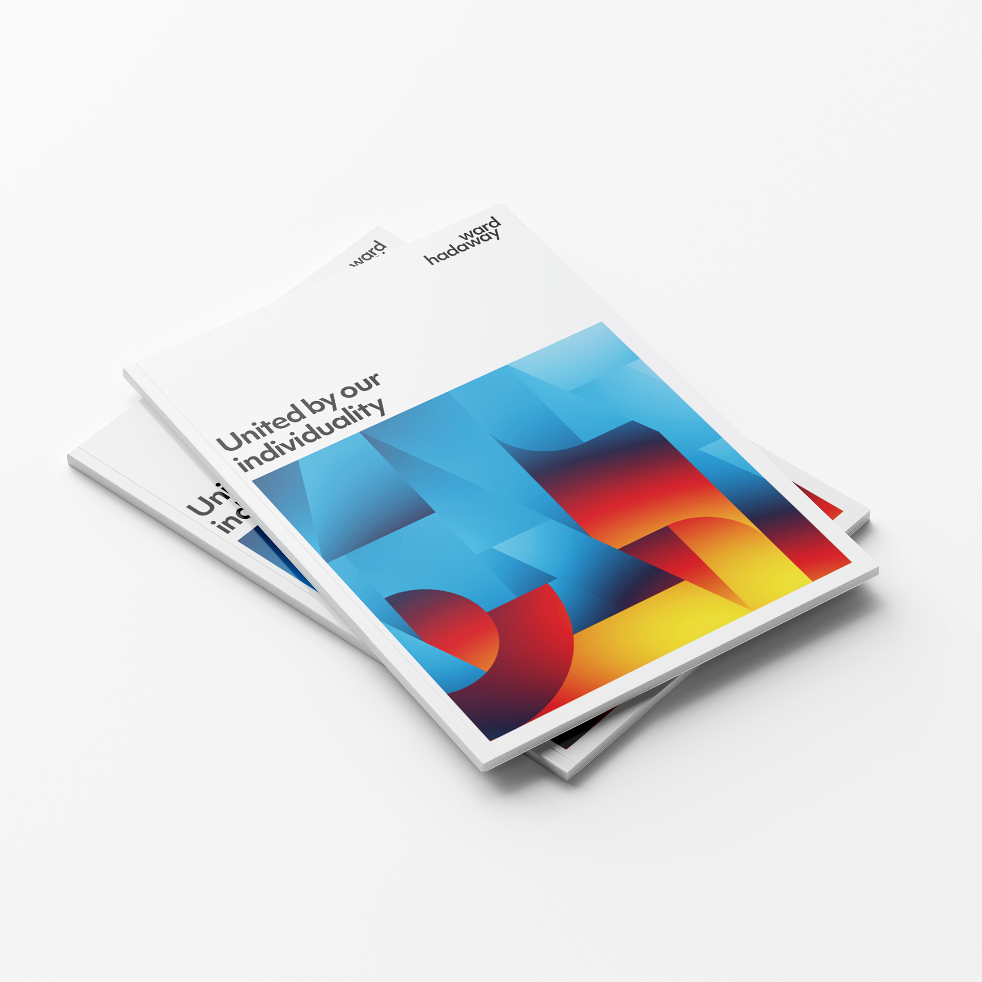 Two leaflets with colourful front pages