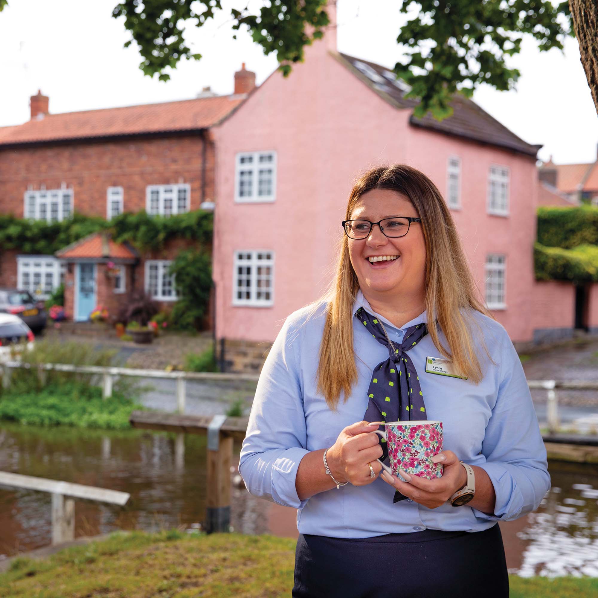 Photograph of Newcastle Building Society staff