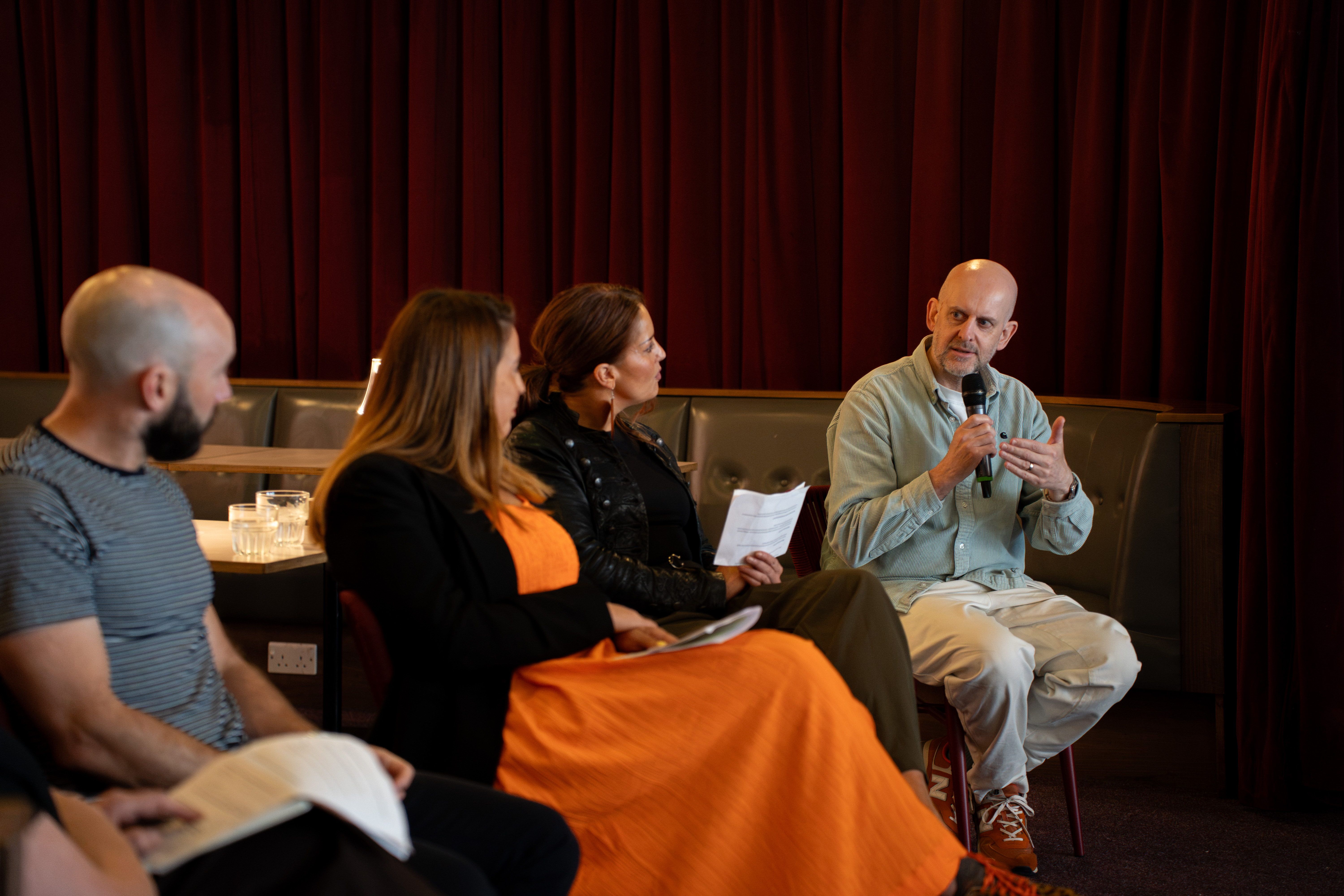 our panel at tyneside cinema
