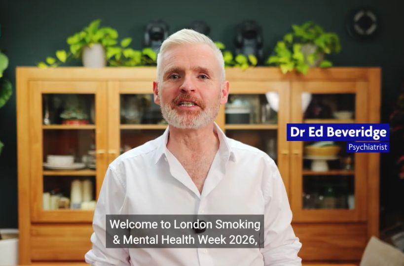 Ed Beveridge launches London Smoking and Mental Health Week