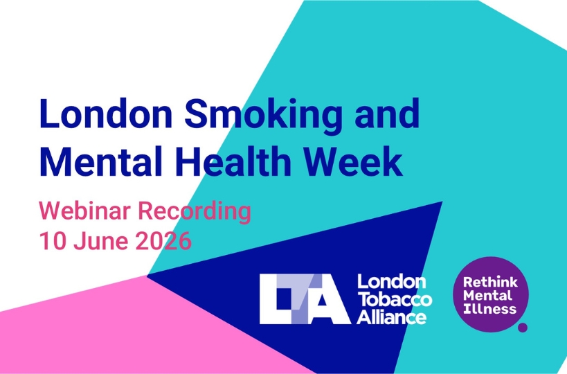 London Smoking and Mental Health Week webinar
