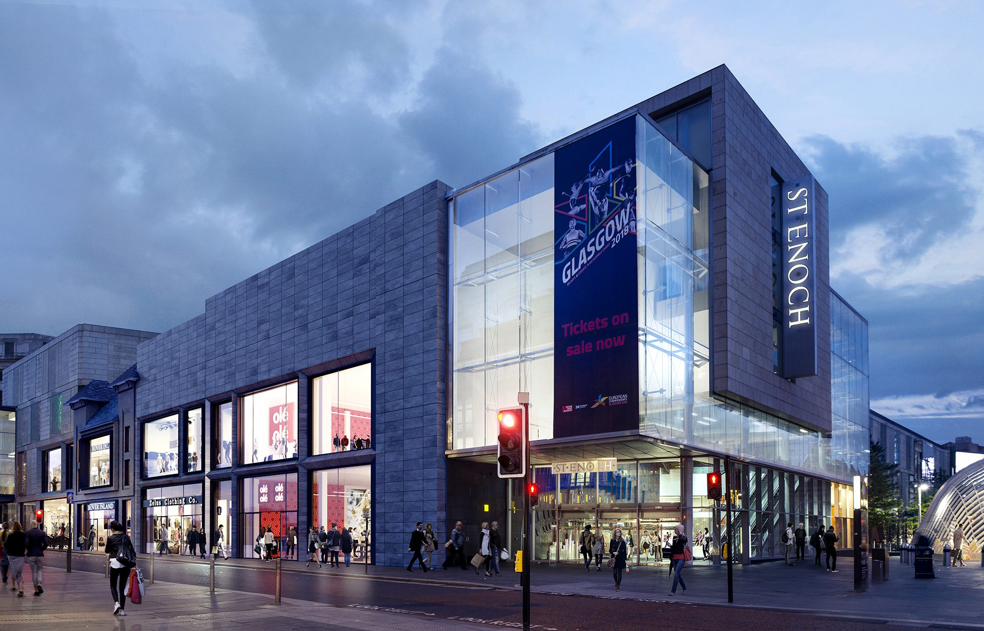 Shopping Centre Development | St. Enoch Glasgow | Sovereign Centros